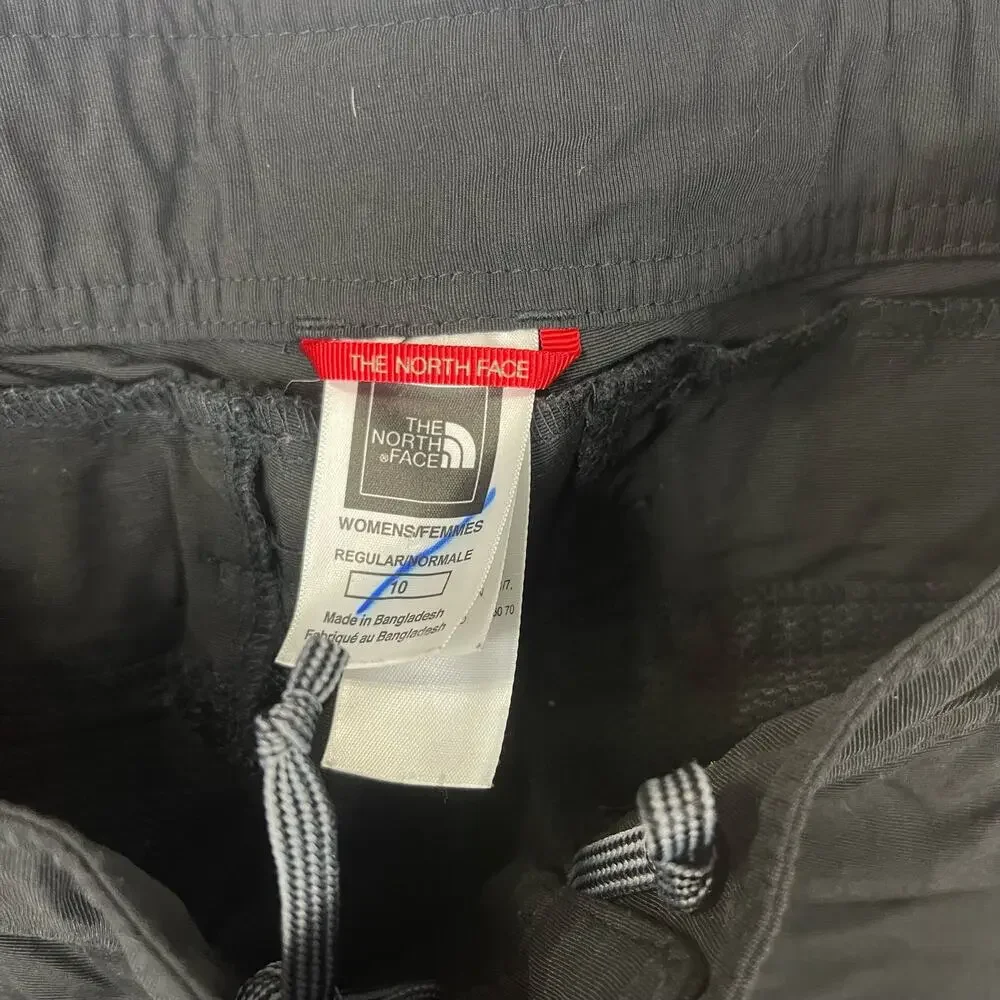 The‎ North Face Women's Convertible Pants Black Nylon Size 10